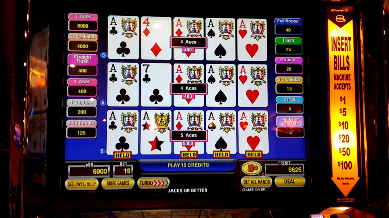 Five Aces Video Poker | Rules and How to Play Five Aces