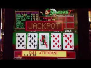 Shamrock 7 video poker free