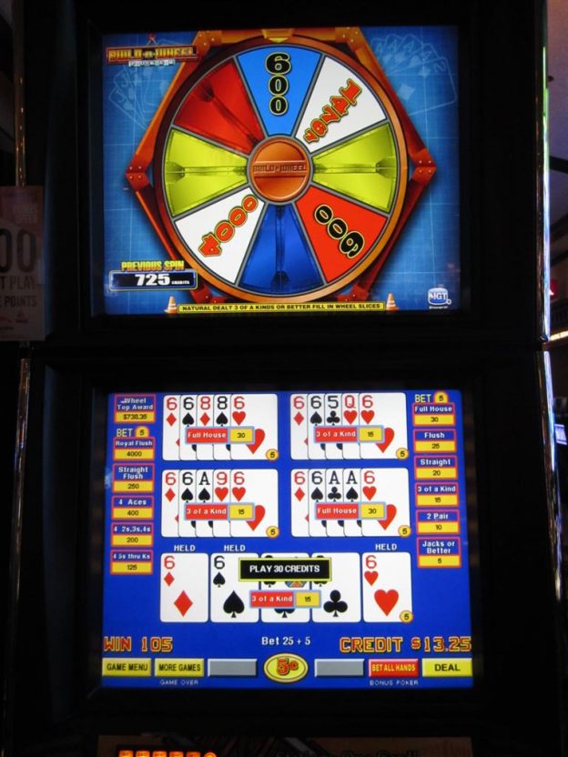 Wheel Video Poker Rules and How to Play Wheel VP