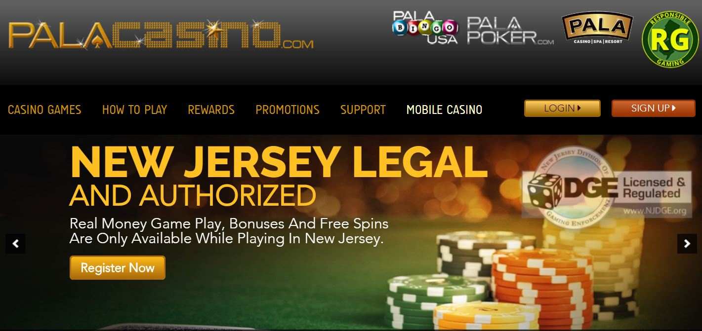 Pala Online Casino New Jersey 2020 Review of Pala Online Casino New
